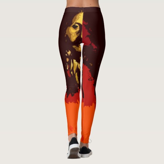 Wild West Gunfight Leggings (Achterkant)