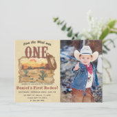 Wild West Hoe het Westen één verjaardag was Kaart (Staand voorkant)
