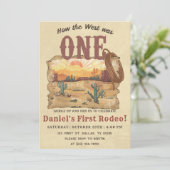 Wild West Hoe het Westen één verjaardag was Kaart (Staand voorkant)