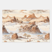 Wild West Horse Birthday Inpakpapier Vel (Voorkant 2)