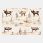 Wild West Horse Birthday Inpakpapier Vel (Voorkant)