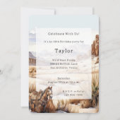 Wild West Horse Verjaardag Kaart (Voorkant)