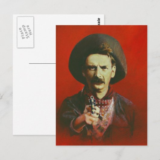 Wild West Illustrated Briefkaart (Voorkant / Achterkant)