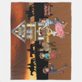 Wild West Jamboree Fleece Dekens (Voorkant)
