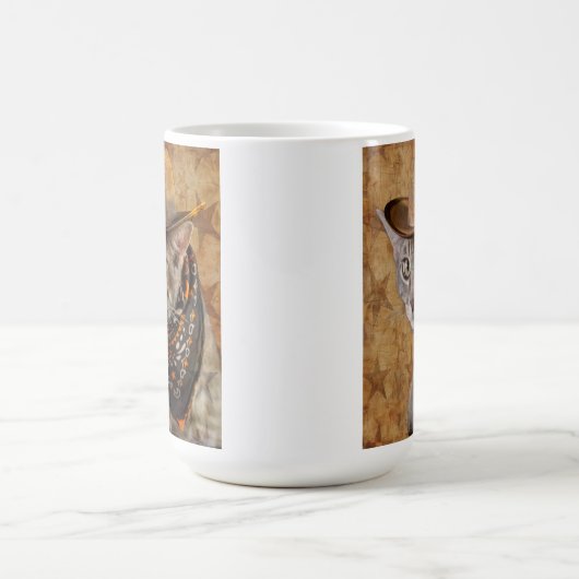 Wild West Kitty cat mok (Center)