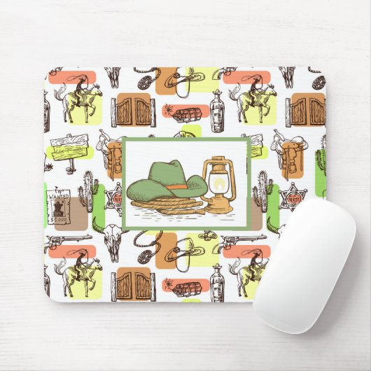 Wild West Muismat (Met muis)