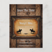 Wild West Novelty bruiloft uitnodiging (Voorkant)