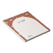 Wild West Party Time Capsule Notitieblok (Schuin)