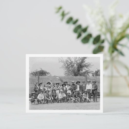 Wild West Performance, 29-05-1923 Briefkaart (Staand voorkant)