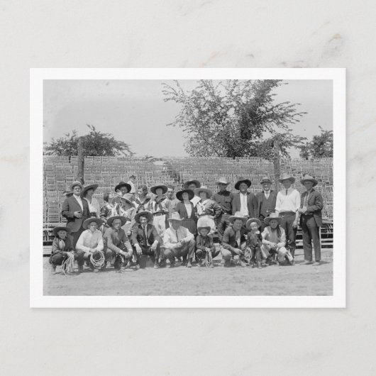 Wild West Performance, 29-05-1923 Briefkaart (Voorkant)