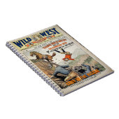 Wild West Personalize Name Gezegde Gift Notitieboek (Rechterzijde)