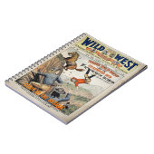 Wild West Personalize Name Gezegde Gift Notitieboek (Linkerzijde)