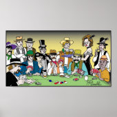 Wild West Poker Game Poster (Voorkant)