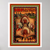 Wild West Ranch Poster 12 x 16 (Voorkant)