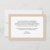 Wild West Ranch Rodeo Little Cowboy Baby Shower Bedankkaart (Achterkant)