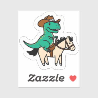 Wild West Rex Sticker