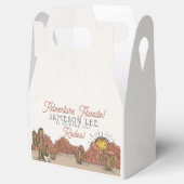 Wild West Rodeo-Baby shower Bedankdoosjes (Geopend)