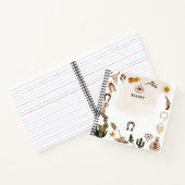 Wild west rodeo cowboy notitieboek (Binnen)