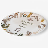 Wild West rodeo cowboy Papieren Bordje (Gekanteld)