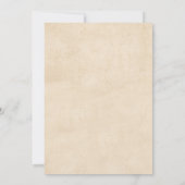 Wild West Rodeo Cowboy uitnodiging voor verjaardag (Achterkant)