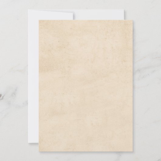 Wild West Rodeo Cowboy Verjaardag Dank u kaart (Achterkant)