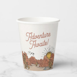 Wild West Rodeo Verjaardagsfeest of Baby shower Papieren Bekers