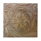 Wild West Roos Tegeltje (Voorkant)