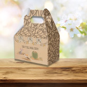 Wild West Rustic Cowgirl Fun Bedankdoosjes