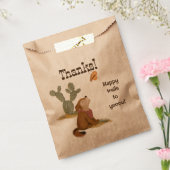 Wild West Rustic Fun Cowboy Verjaardag Favoriet Ta Bedankzakje (Gezegeld)