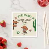 Wild West Rustieke Cowboy Western Party Servet (Insitu)