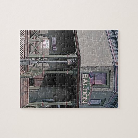 Wild West Saloon Legpuzzel (Horizontaal)