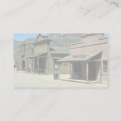 Wild West setting, Arizona Visitekaartje (Achterkant)