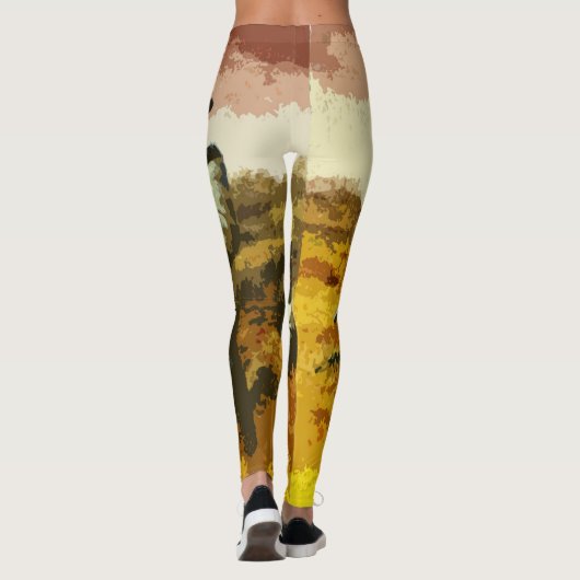 Wild West Shoot Out Leggings (Achterkant)