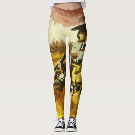 Wild West Shoot Out Leggings (Voorkant)