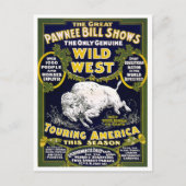Wild West Show, 1903 Briefkaart (Voorkant)