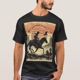 Wild West Spirit: Cowboy Avontuur T-shirt