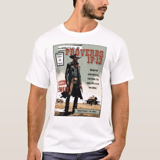 Wild West Spreuken T-shirt (Voorkant)