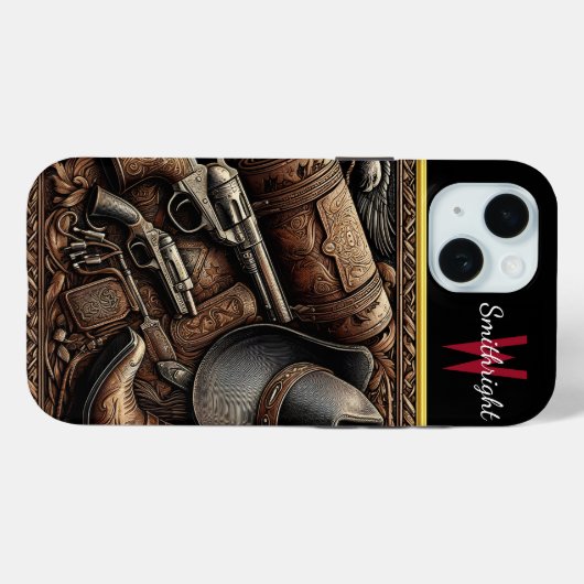 Wild West Treasures Case-Mate iPhone Case (Achterkant (horizontaal))
