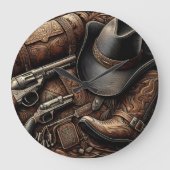 Wild West Treasures Grote Klok (Voorkant)