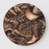 Wild West Treasures Grote Klok (Voorkant)