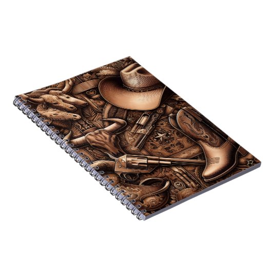 Wild West Treasures Notitieboek (Rechterzijde)