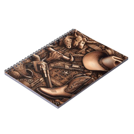 Wild West Treasures Notitieboek (Linkerzijde)