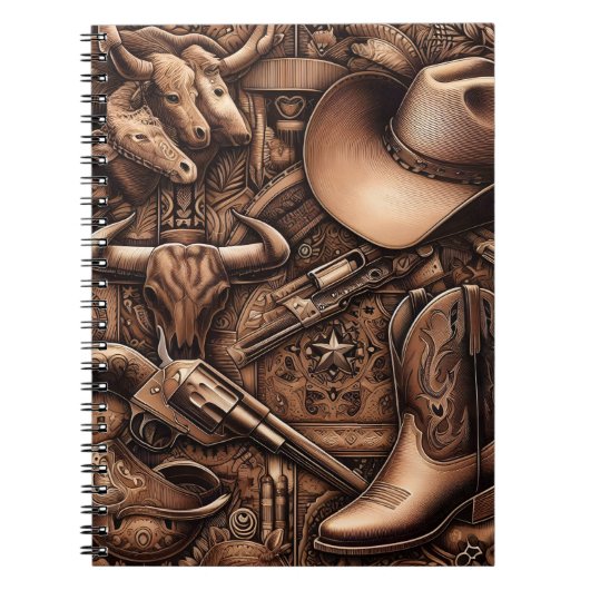 Wild West Treasures Notitieboek (Voorkant)