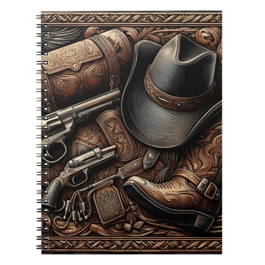 Wild West Treasures Notitieboek (Voorkant)