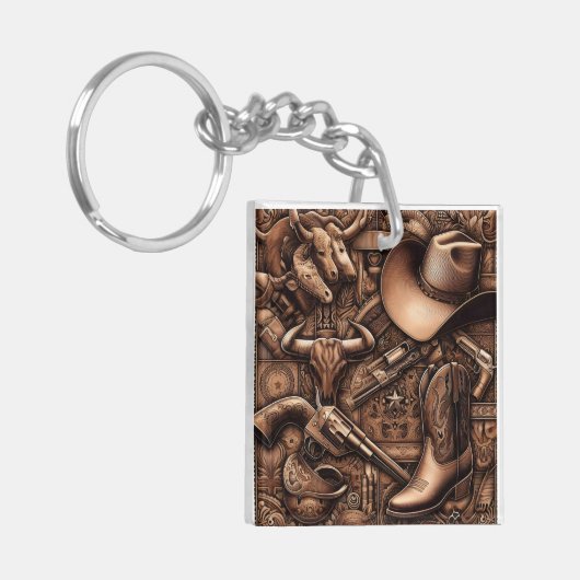 Wild West Treasures Sleutelhanger (Voorkant Links)