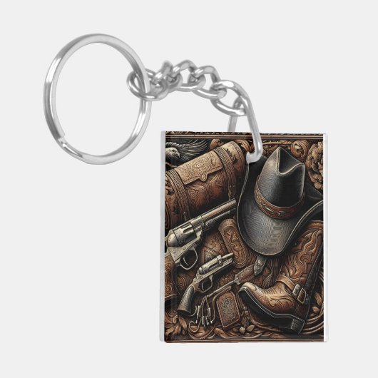 Wild West Treasures Sleutelhanger (Voorkant Links)