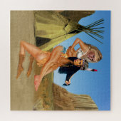 WILD WEST-UITDAGING LEGPUZZEL (Horizontaal)