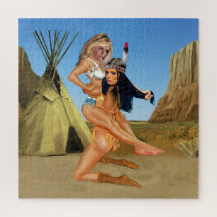 WILD WEST-UITDAGING LEGPUZZEL