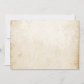 Wild West Verjaardag Western Cowboy Verjaardag Kaart (Achterkant)