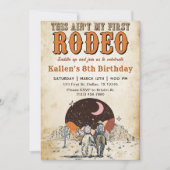 Wild West Verjaardag Western Cowboy Verjaardag Kaart (Voorkant)